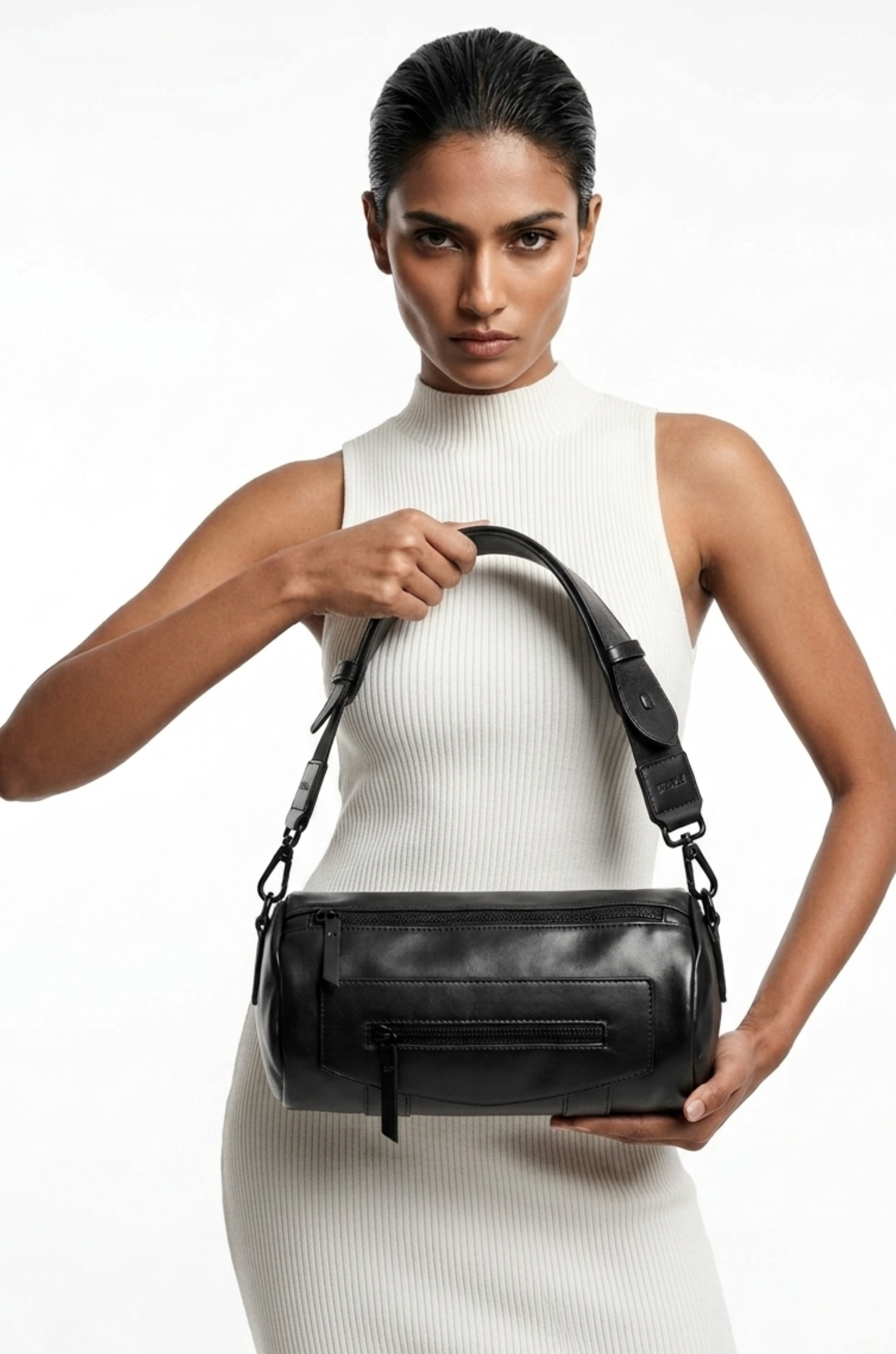 Midnight Barrel Crossbody