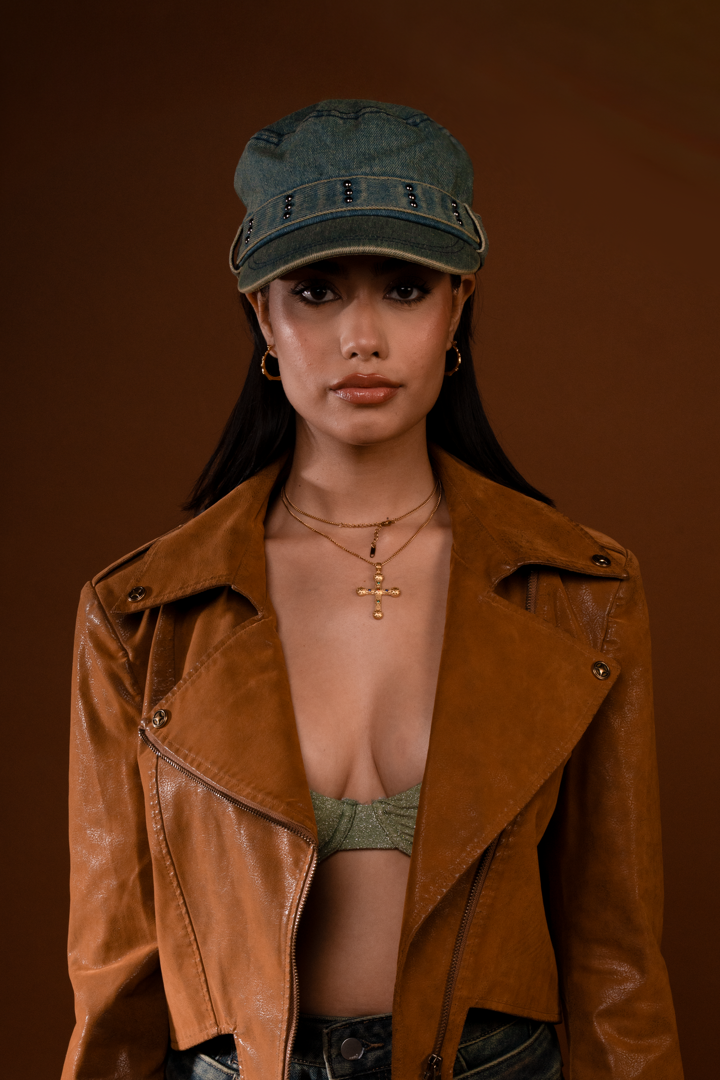 Denim Cap