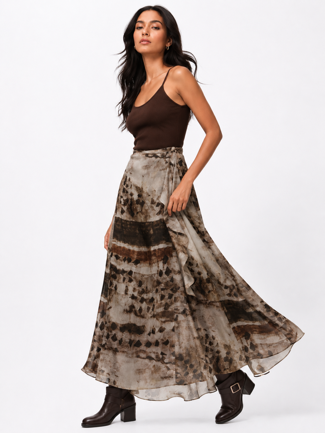 Earth & Echo Maxi Skirt