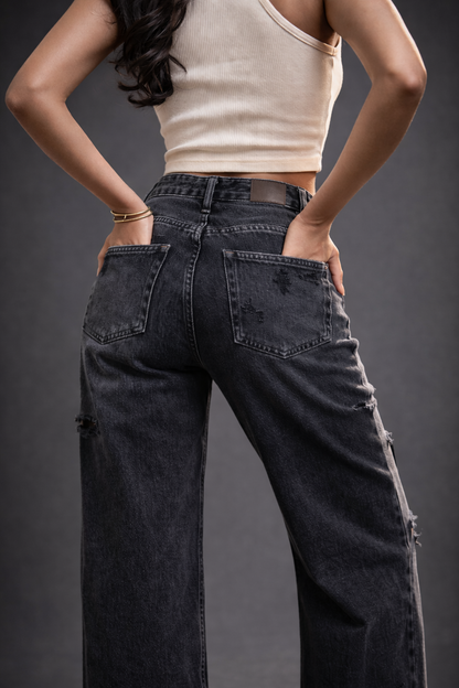 Distressed Jeans
