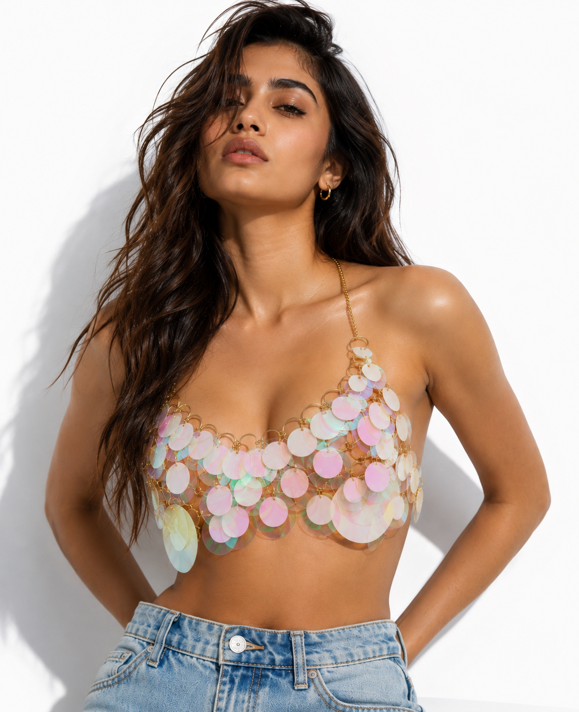 Aurora Sequin Bralette