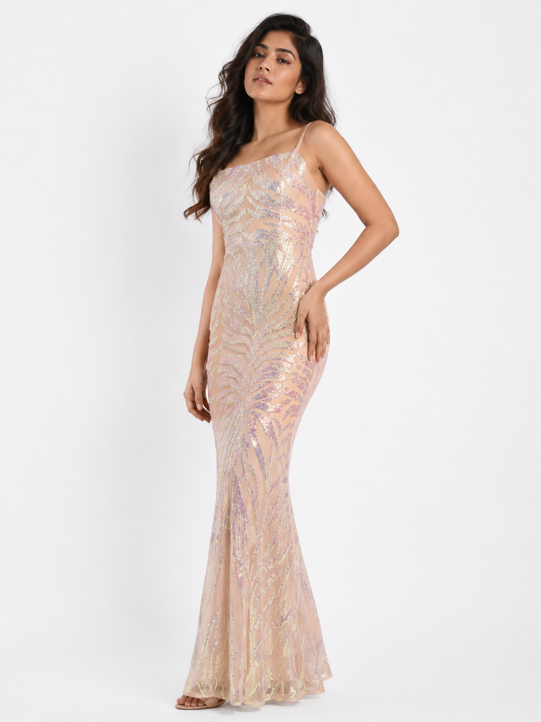 Champagne Maxi Dress