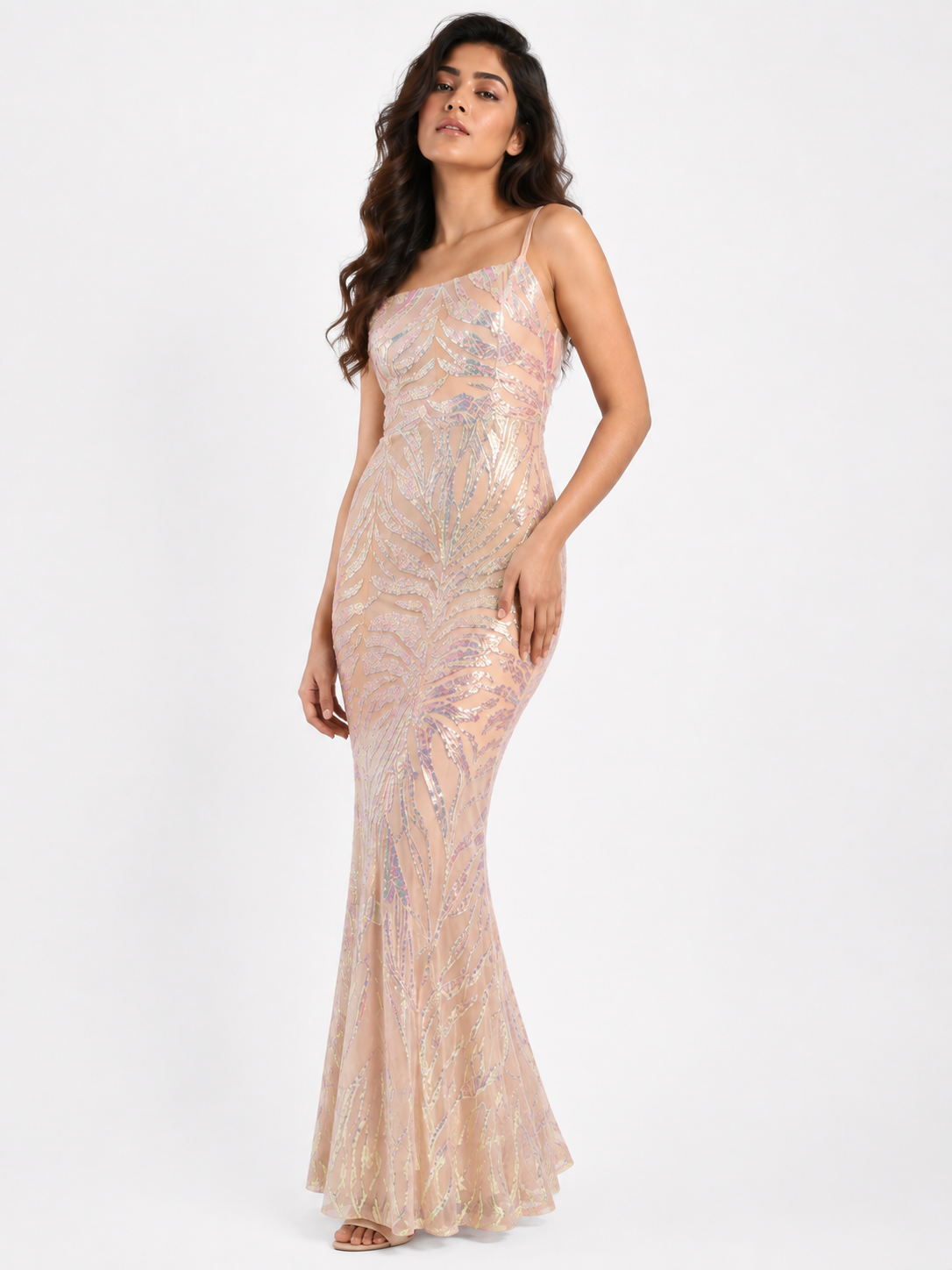 Champagne Maxi Dress