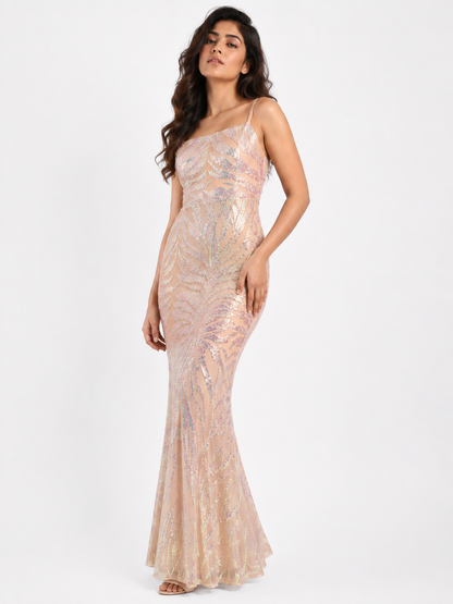Champagne Maxi Dress