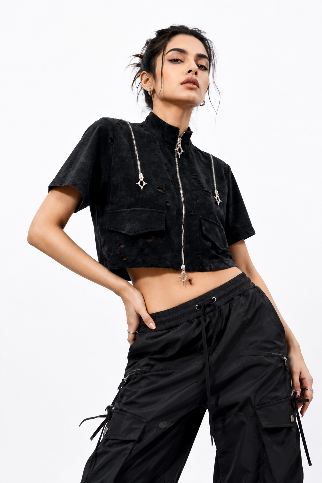 Darkwave Crop Top