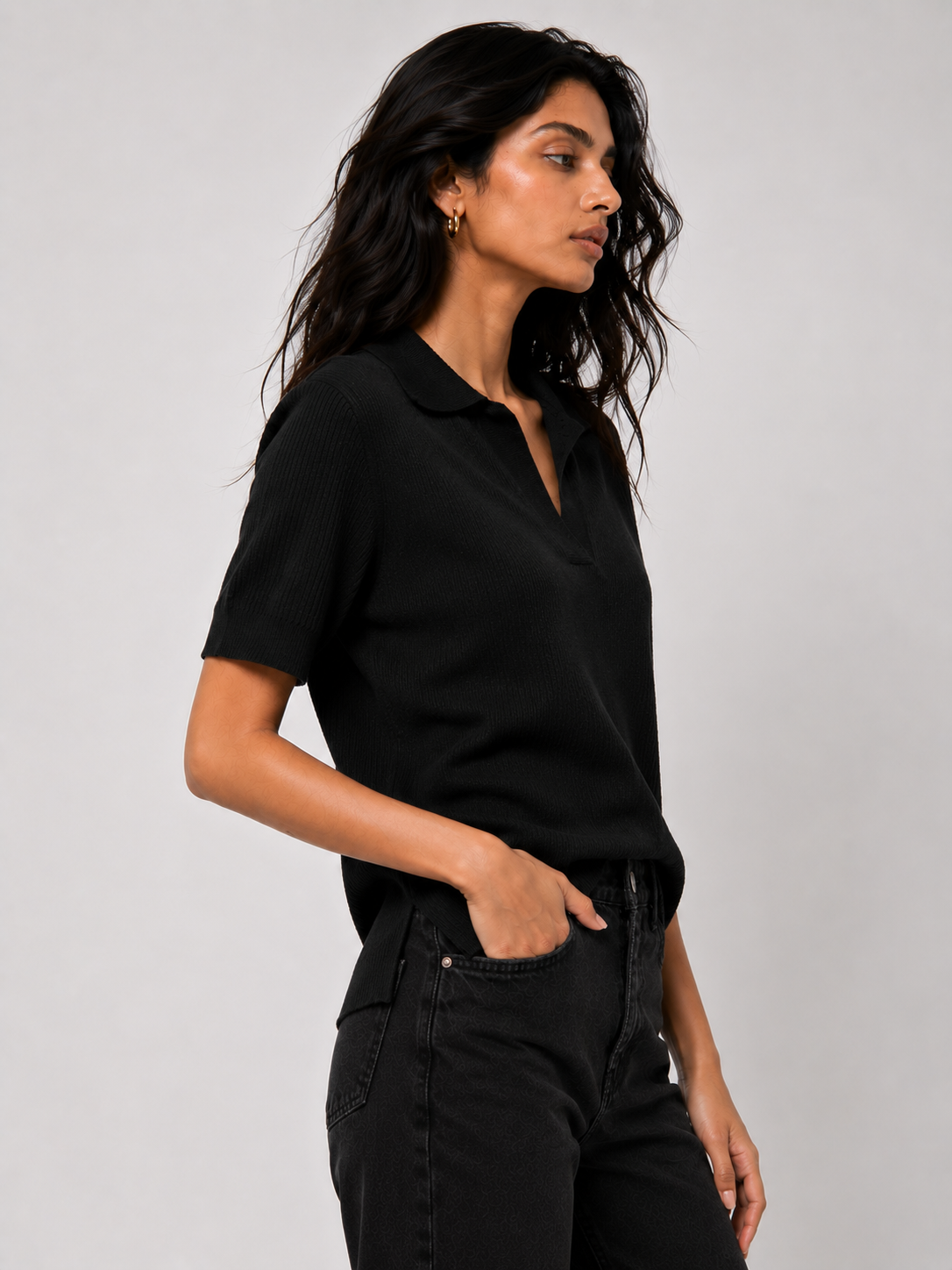 Knit Polo
