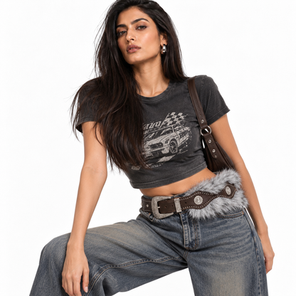Frost Rebel Fur Belt