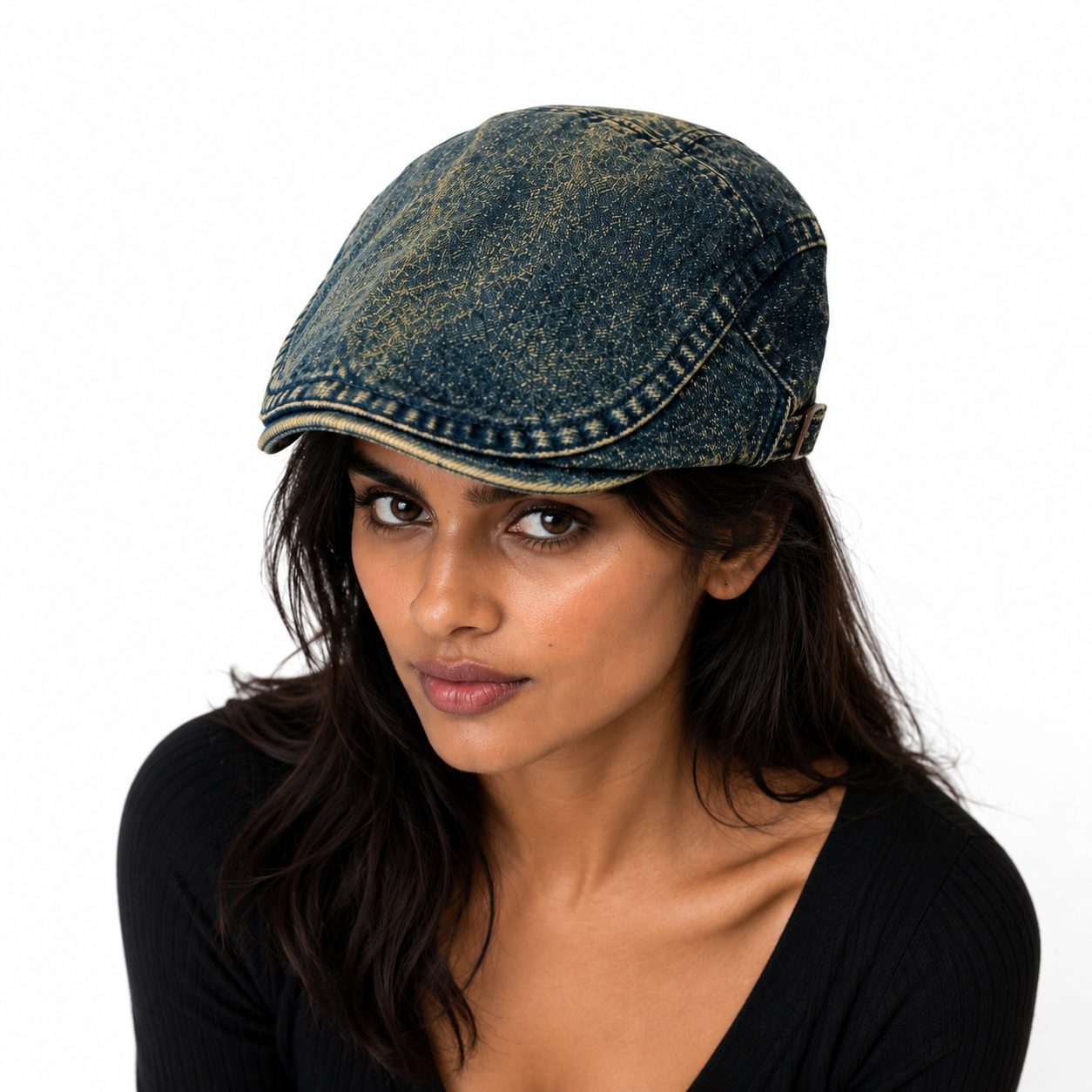 Bronzed Drift Flat Cap