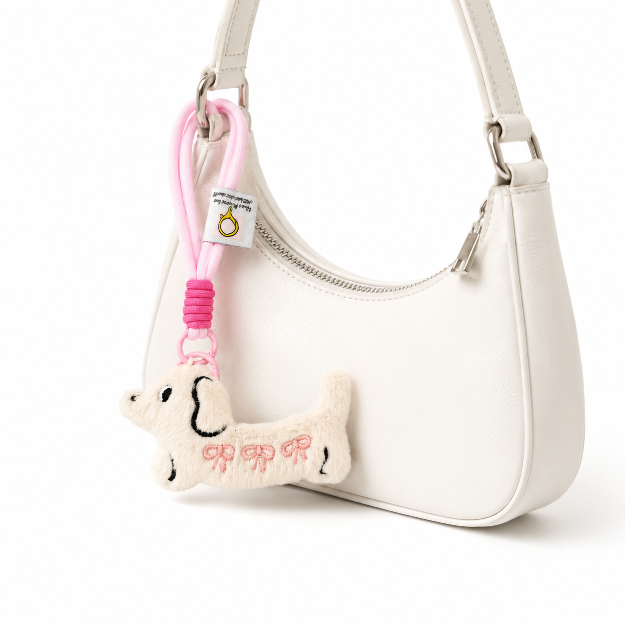 Plush Puppy Bag Charm