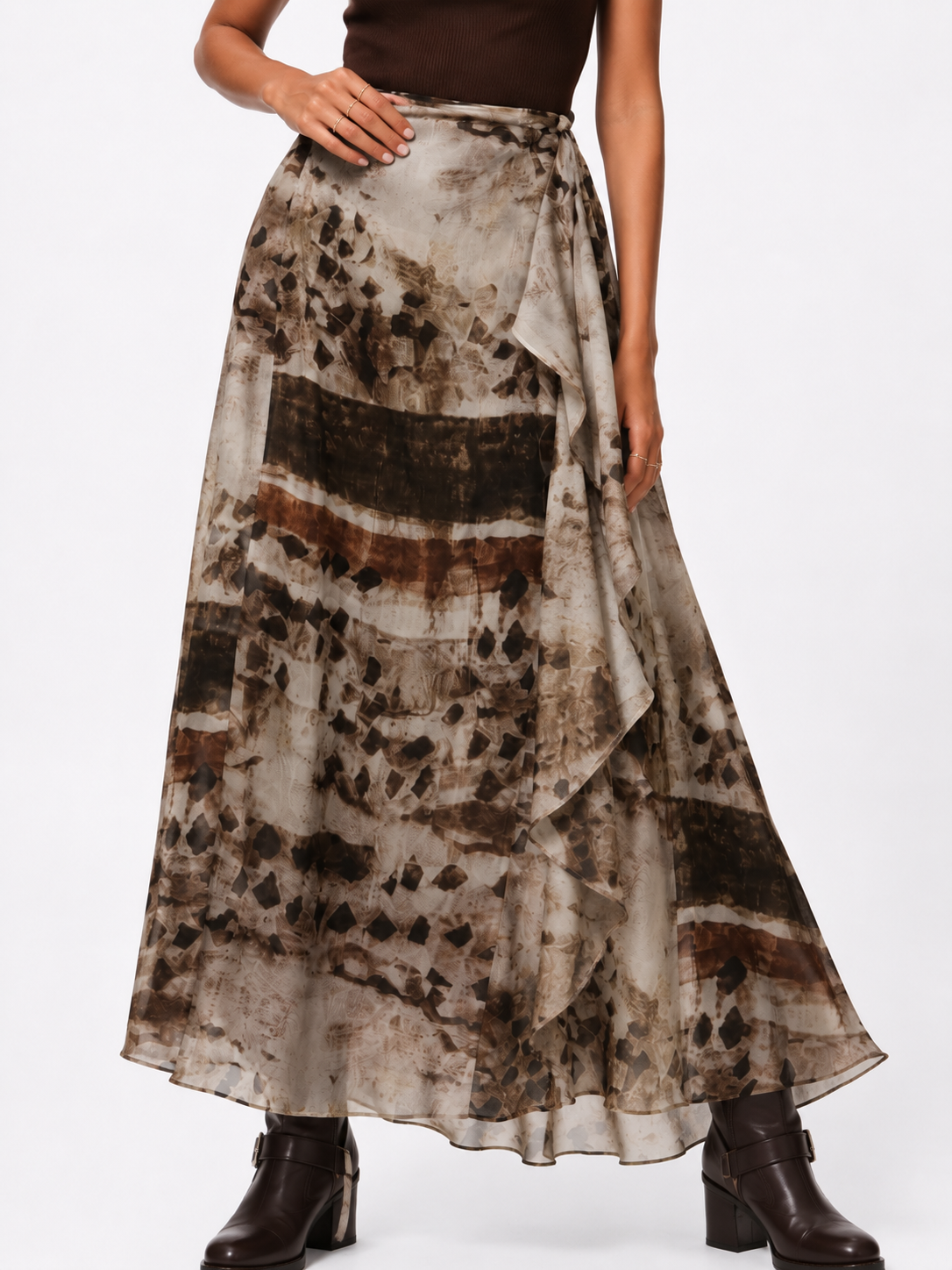 Earth & Echo Maxi Skirt