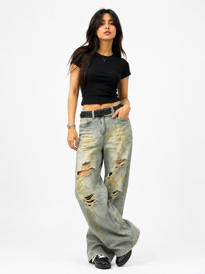 Messy Rugged Jeans