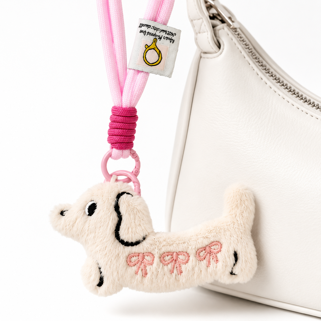 Plush Puppy Bag Charm