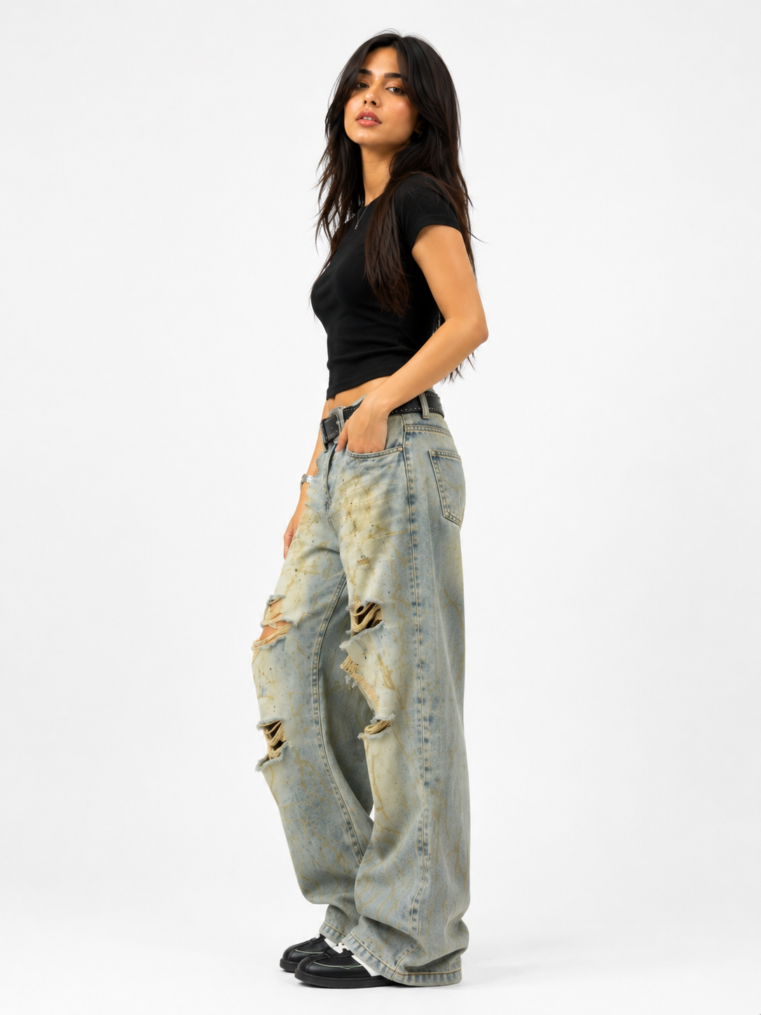 Messy Rugged Jeans
