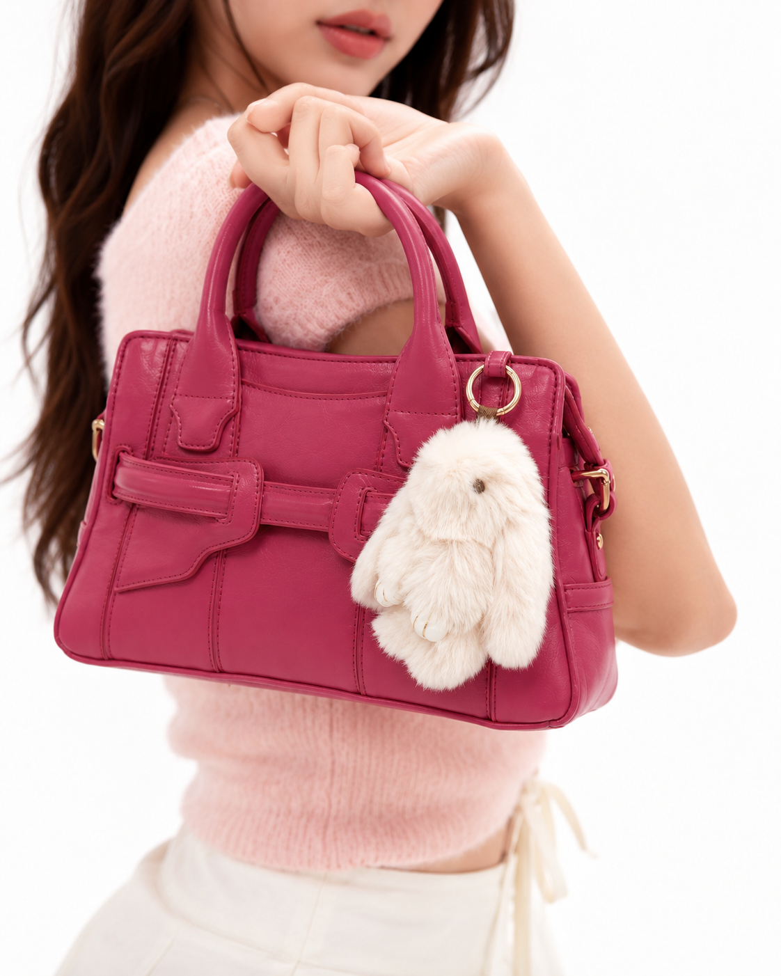 Snow Bunny Charm