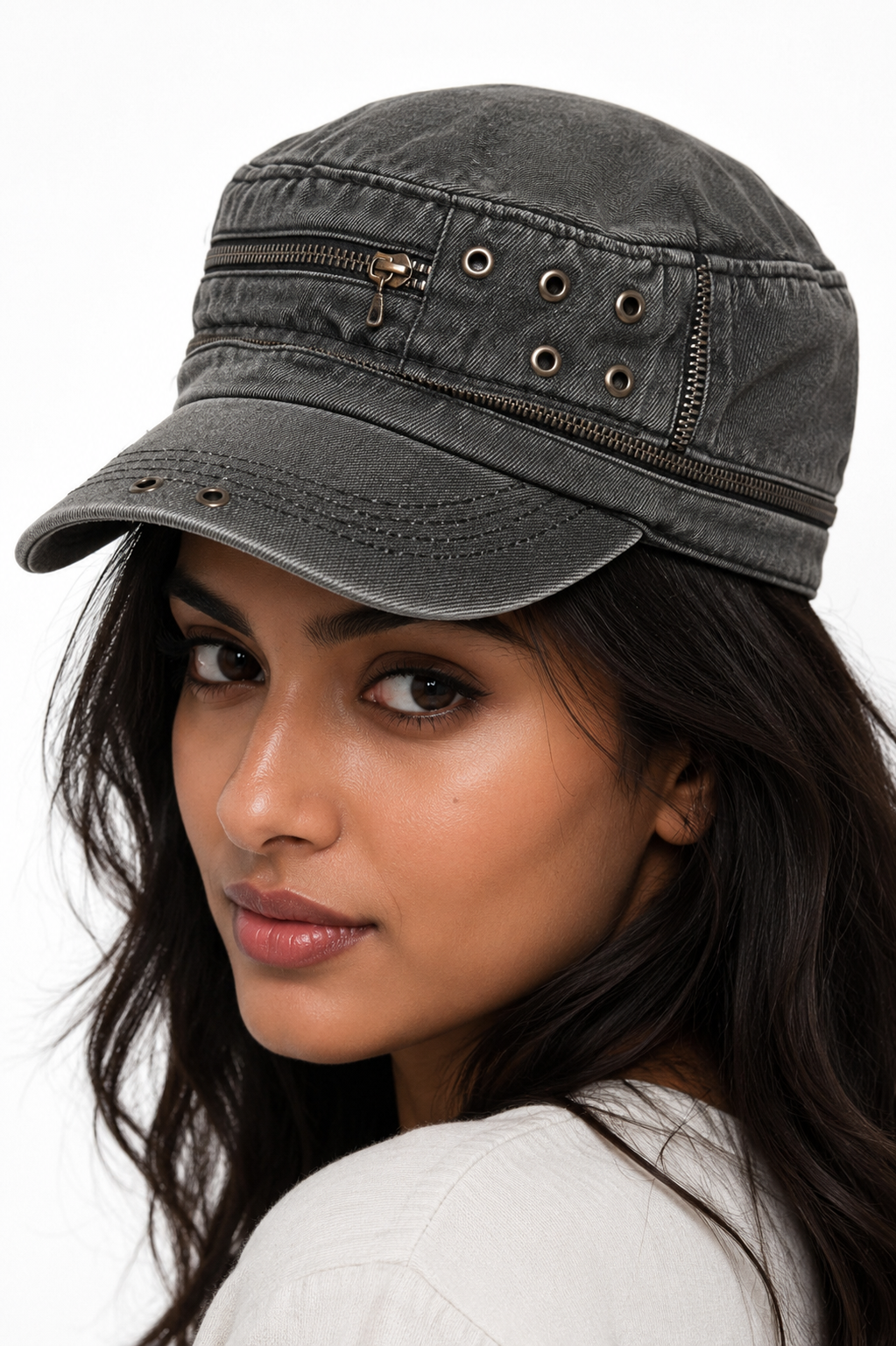 Denim Drift Cadet Cap