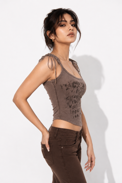 Graffiti Cami Top