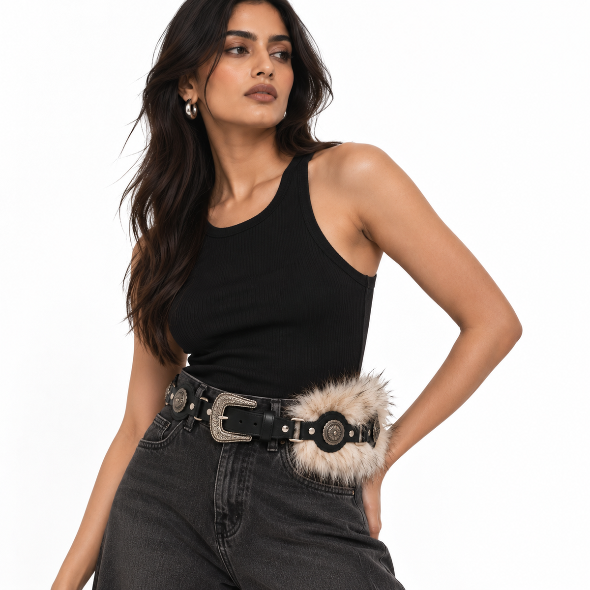 Fur Riot Belt