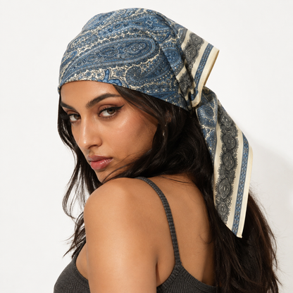 Midnight Paisley Bandana