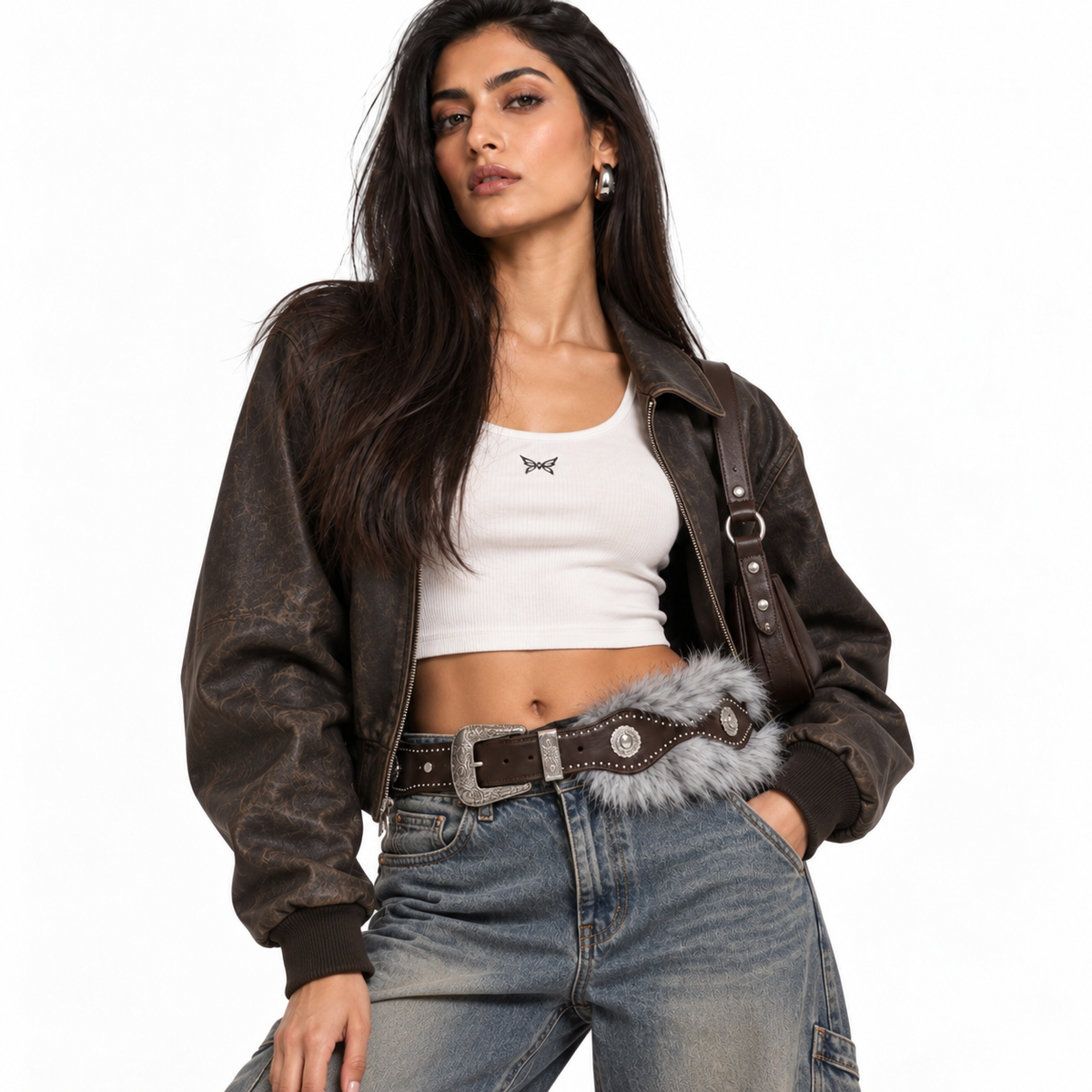 Frost Rebel Fur Belt