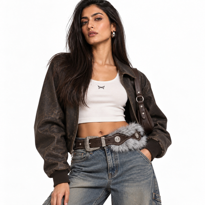 Frost Rebel Fur Belt