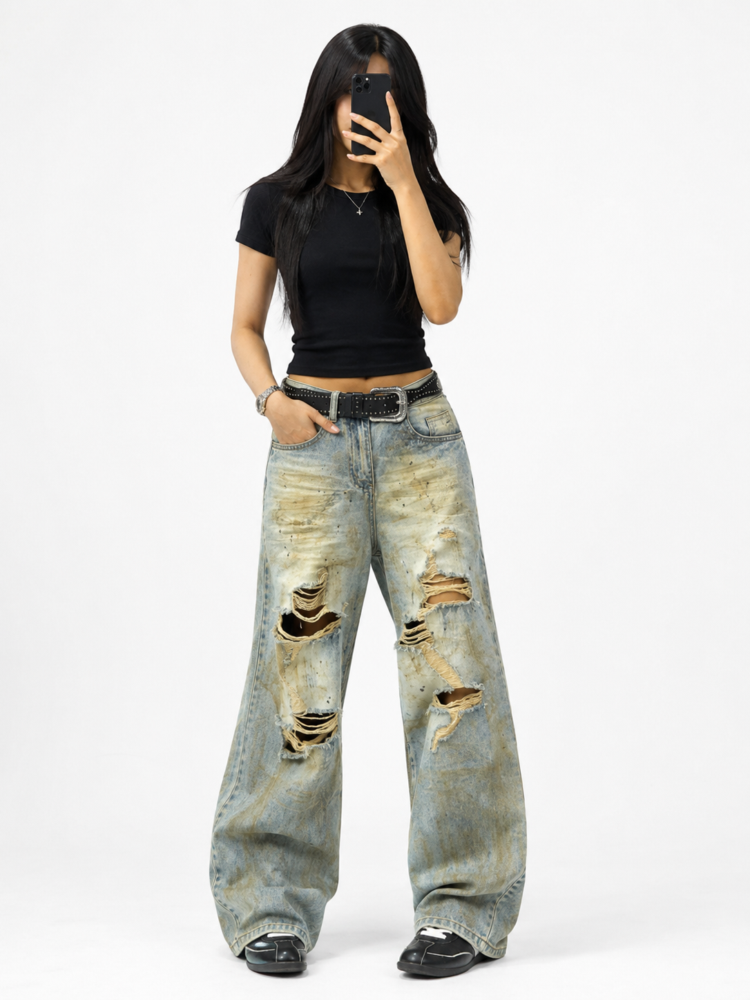 Messy Rugged Jeans