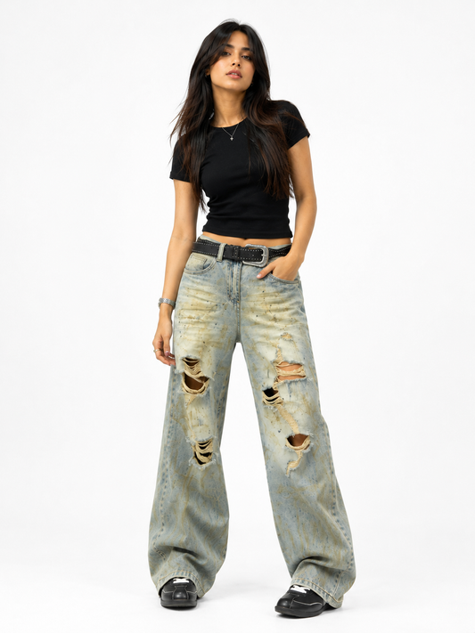 Messy Rugged Jeans