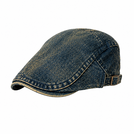 Bronzed Drift Flat Cap