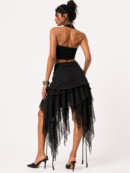 Shadow Drift Asymmetrical Skirt